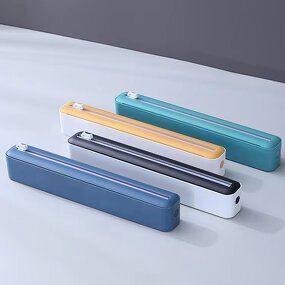 Plastic Wrap Dispenser Factory - OEM 2 in 1 Foil Cling Film Cutter Refillable