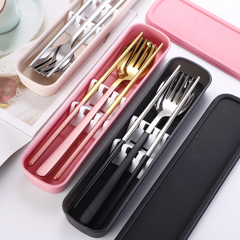 Stainless Steel Flatware Set Manufacturer - OEM Portable Disposable with Gift Case