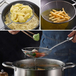 Spider Strainer Ladle Manufacturer - OEM Stainless Steel for Oil Filter Removal