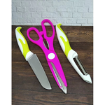 Kitchen Knife Set Factory - OEM Professional 3-Piece Stainless Steel Gadgets