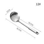 Skimmer Spoon Manufacturer - OEM Food Grade Stainless Steel for Hotpot Noodles