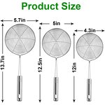 Spider Strainer Spoon Factory - OEM Popular Stainless Steel for Pasta Noodles