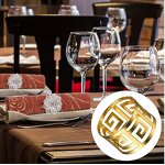 Hollow Gold Napkin Rings Manufacturer - OEM Metal with Carved Design Table Holder