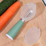 Manual Peeler Factory - OEM Creative Stainless Steel with Storage PP Material