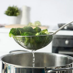 Wire Skimmer Spoon Factory - OEM Bulk Buy 201 Stainless Steel Spider Strainer