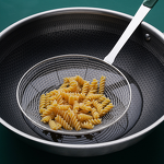 Wire Skimmer Strainer Factory - OEM Wholesale Durable Stainless Steel with Hook