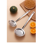 Oil Foam Strainer Spoon Factory - OEM Hot Sale 304 Stainless Steel Fine Mesh