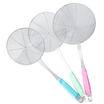 Plastic Handle Skimmer Supplier - OEM Hot Selling 3-Color Durable Kitchen Strainer