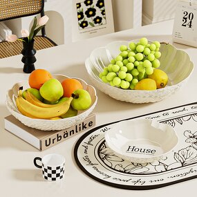 Serving Tray Factory - OEM Colorful Square PE Plastic Classic Breakfast Tray