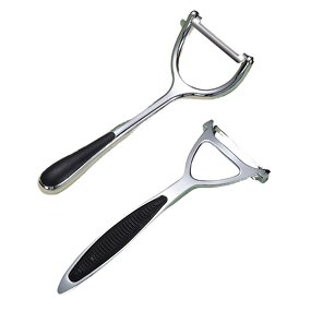 Potato Peeler Supplier - OEM Portable Kitchen Gadget with Metal Handle