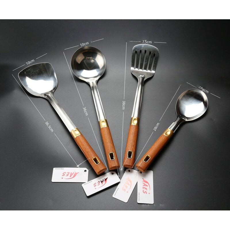 Kitchen Utensil Set Manufacturer - OEM Stainless Steel with Handle Ladle Set