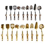 Stainless Steel Utensil Set Supplier - OEM 9-Piece Butterfly Handle Dishwasher