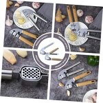 Garlic Press Manufacturer - OEM High Quality Stainless Steel Manual Squeezer