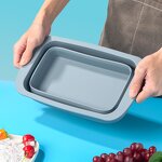Flexible Ice Cube Tray Factory - OEM Large Capacity Foldable Dishwasher Safe