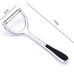 Potato Peeler Supplier - OEM Portable Kitchen Gadget with Metal Handle