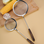 Strainer Spoon Supplier - OEM Durable Stainless Steel Mesh Filter for Hot Pot