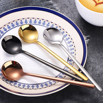 Coffee Spoon Manufacturer - OEM Wholesale Golden Stainless Steel Polished Finish