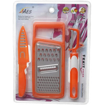 Kitchen Tools Set Supplier - OEM 3-Piece Stainless Steel Manual Peeler Grater