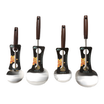 Walnut Wood Handle Utensil Set Supplier - OEM Eco Friendly Dishwasher Safe Gift