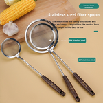 Strainer Spoon Supplier - OEM Durable Stainless Steel Mesh Filter for Hot Pot