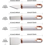 Cheese Knife Set Factory - OEM Hot Sale 4-Piece High Grade Handle Unique