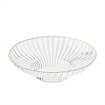 Dinner Plates Manufacturer - OEM Luxury Farmhouse Style White Plastic Tableware