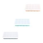 Silicone Ice Cube Tray Factory - OEM 15-Grid with Flexible Lid Home Kitchen Use