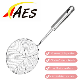 Spider Strainer Spoon Factory - OEM Popular Stainless Steel for Pasta Noodles