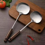 Walnut Wood Handle Utensil Set Supplier - OEM Eco Friendly Dishwasher Safe Gift