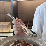 Square Head Spoon Supplier - OEM Diamond Pattern 304 Stainless Steel Mirror Polish