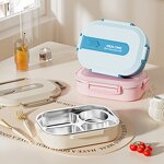 Stainless Steel Bento Box Manufacturer - OEM Versatile Portable with Cute Compartment