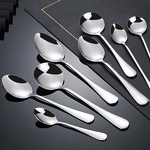 Stainless Steel Spoon Factory - OEM Wholesale Thickened Mirror Polish Tableware