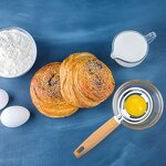 Egg Separator Supplier - OEM Manual Stainless Steel Metal Kitchen Tool