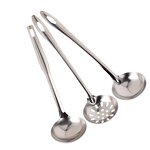 Stainless Steel Kitchen Utensils Factory - OEM New Arrivals 2025 AES Ladle Set
