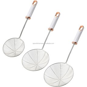 Kitchen Skimmer Supplier - OEM Slotted Spoon Heat Resistant Metal Utensil