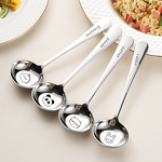 Kids Dining Spoon Factory - OEM Cute Design Deep Round Head Food-Grade Utensil