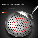 Skimmer Spoon Manufacturer - OEM Food Grade Stainless Steel for Hotpot Noodles