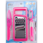 Kitchen Tools Set Supplier - OEM 3-Piece Stainless Steel Manual Peeler Grater