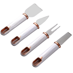 Cheese Knife Set Factory - OEM Hot Sale 4-Piece High Grade Handle Unique