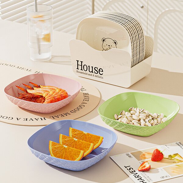 Lunch Box Factory - OEM Cute 5 Compartment Microwaveable with Insulated Bag