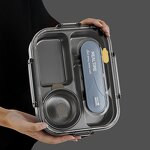 Kids Meal Tray Factory - OEM Cartoon Divider Plate 304 Stainless Steel Round