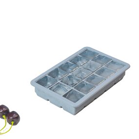 Silicone Ice Cube Tray Factory - OEM 15-Grid with Flexible Lid Home Kitchen Use