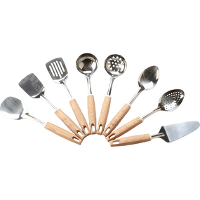 Kitchen Utensil Set Supplier - OEM 2025 New 8 Piece Cookware Dishwasher Safe