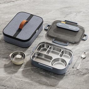 Kids Meal Tray Factory - OEM Cartoon Divider Plate 304 Stainless Steel Round