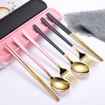 Stainless Steel Flatware Set Manufacturer - OEM Portable Disposable with Gift Case