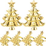 Napkin Rings Supplier - OEM Wholesale Gold Silver American Style Christmas Tree