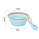 Pet Collapsible Bowl Factory - OEM ODM Portable 350ML Food Grade