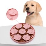 Pet Licking Mat Manufacturer - OEM 2024 New Rose-petal Silicone