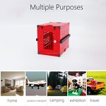 Pet Dog Crate Factory - OEM 2024 Stainless Large Foldable Wheels