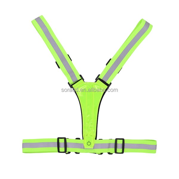 LED Safety Vest Manufacturer - OEM High Visibility USB Rechargeable
